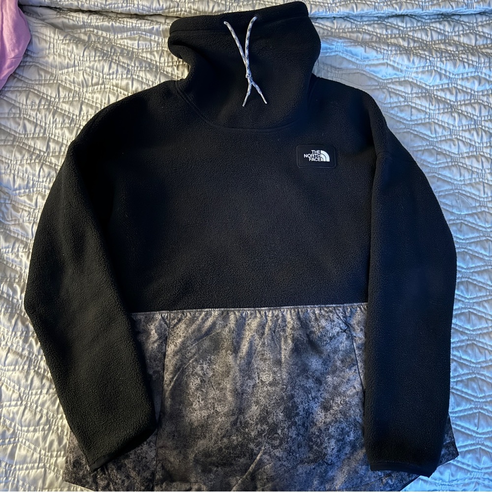 North Face Camouflage Cowl Neck Fleece